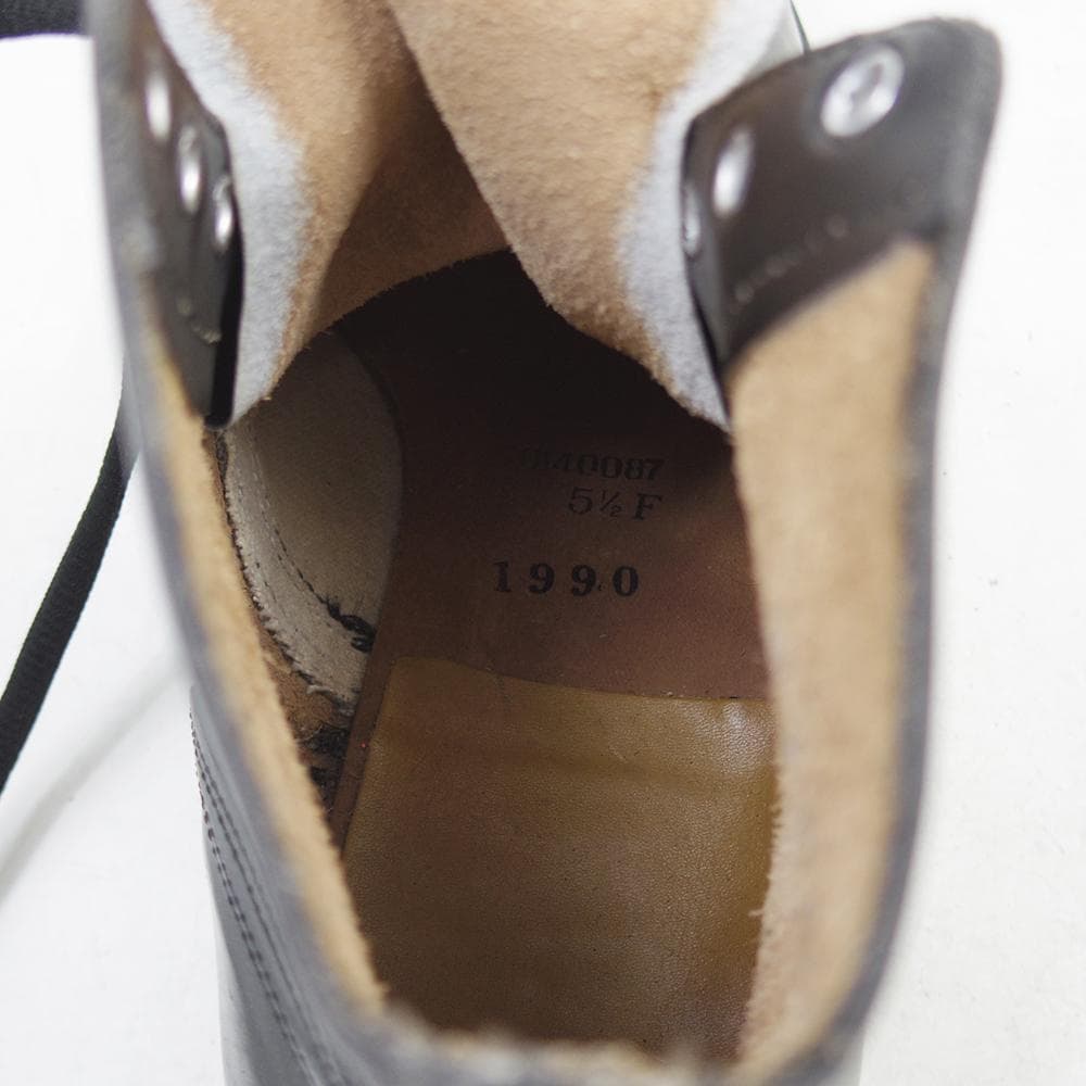 デッドストック　24.5-25cm　カナダ軍サービスブーツ　P4050