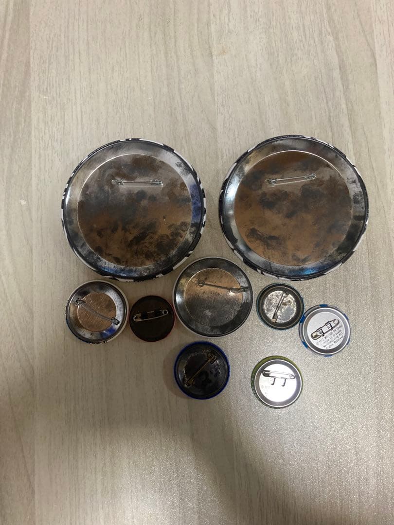 缶バッジセット 反戦 CRASS 古着屋オリジナル マイク・バレリー 音楽