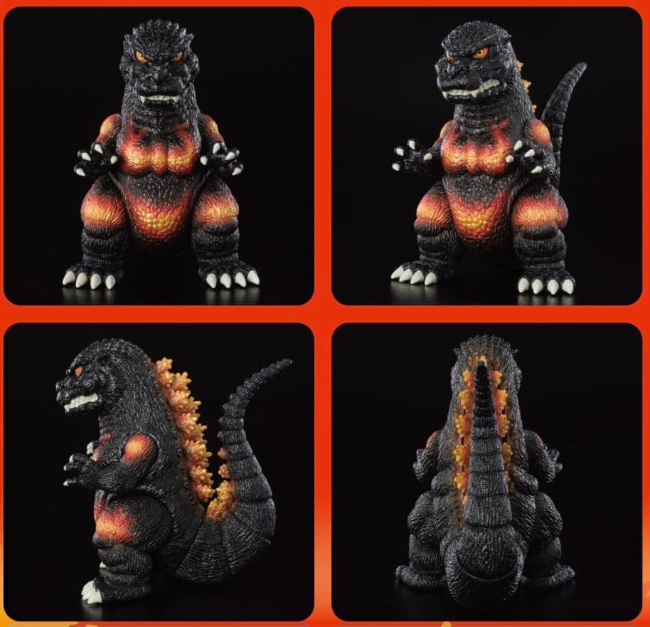 バーニングゴジラ ソフビ Fantazzzy TOY　ファンタジートイズ