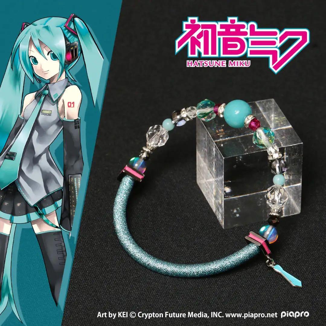 『初音ミク＆piapro characters』コラボ 天然石ブレスレット 完売