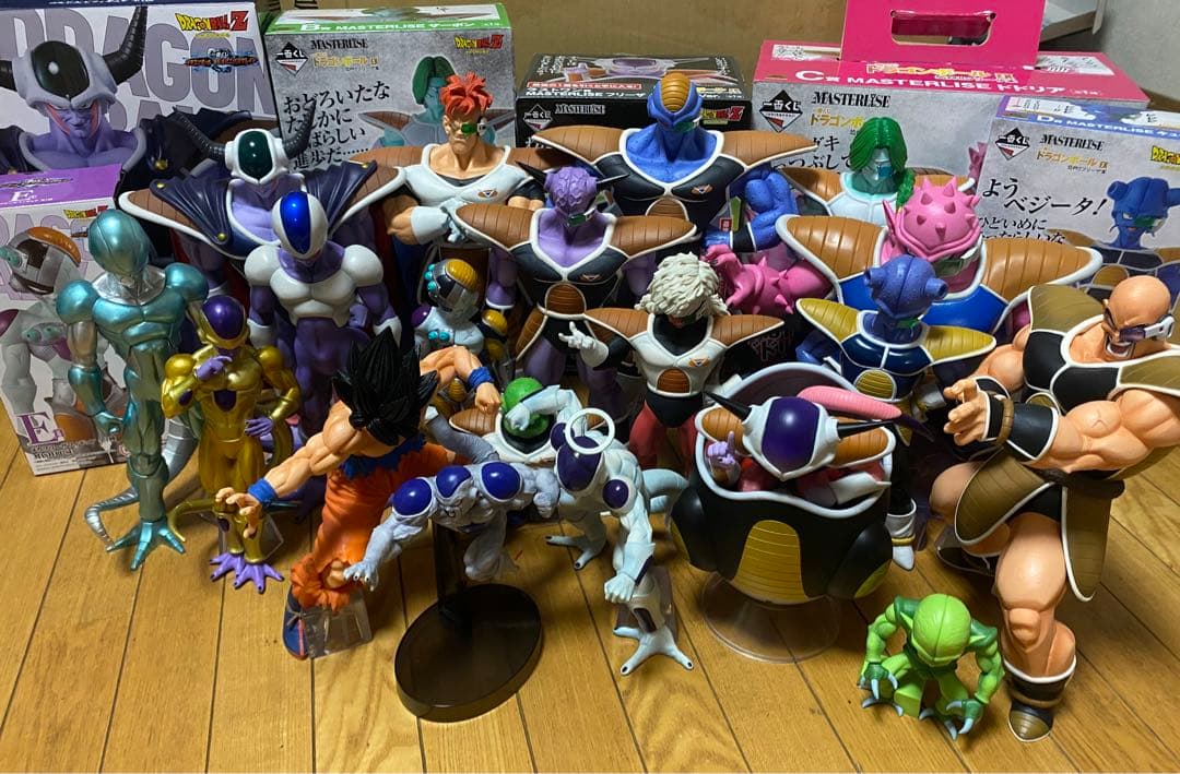 ドラゴンボール　一番くじ　フリーザ軍・ギニュー特戦隊などセット売り