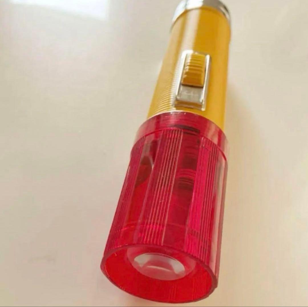昭和　レトロ　懐中電灯　maxell アンティーク