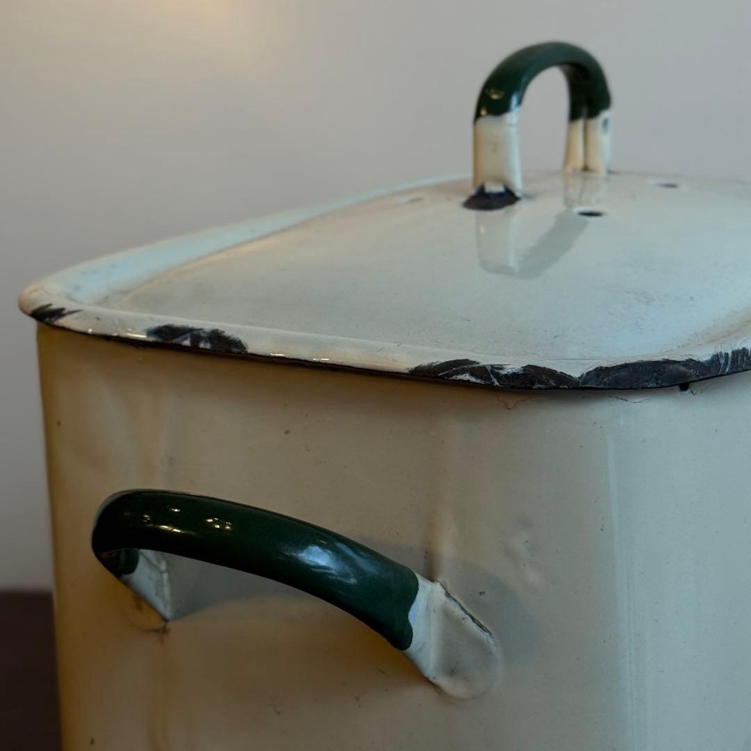 イギリス ヴィンテージ ホーロー ブレッドケース BREAD パンケース 収納