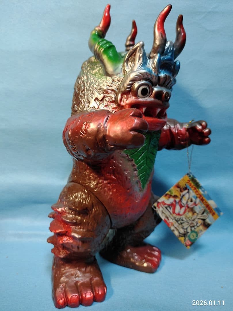 昭和レトロ ブルマァク 1990年代 ジャイアントミクラス ソフビ 怪獣