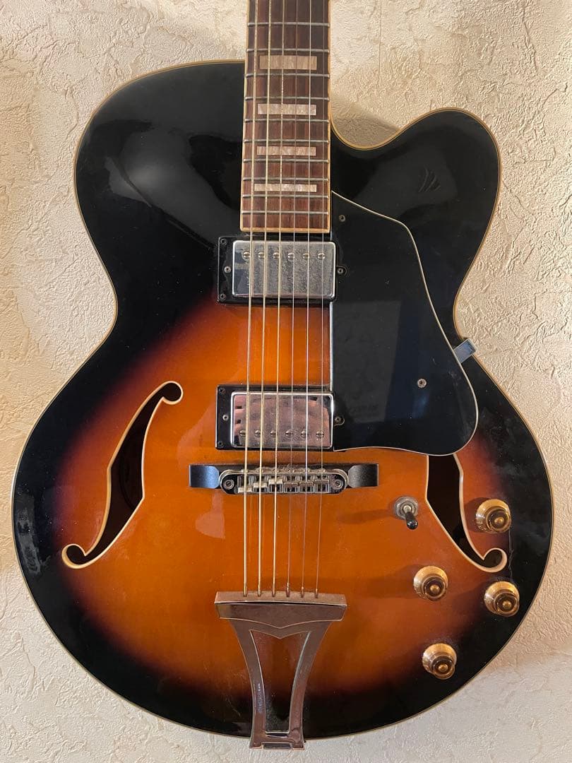 light　　　Ibanez Artcore AF75-BS フルアコ