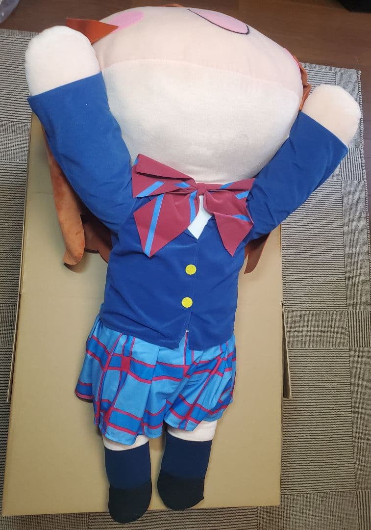 テラジャンボ　μ’s　高坂穂乃果　ラブライブ！寝そべりぬいぐるみ