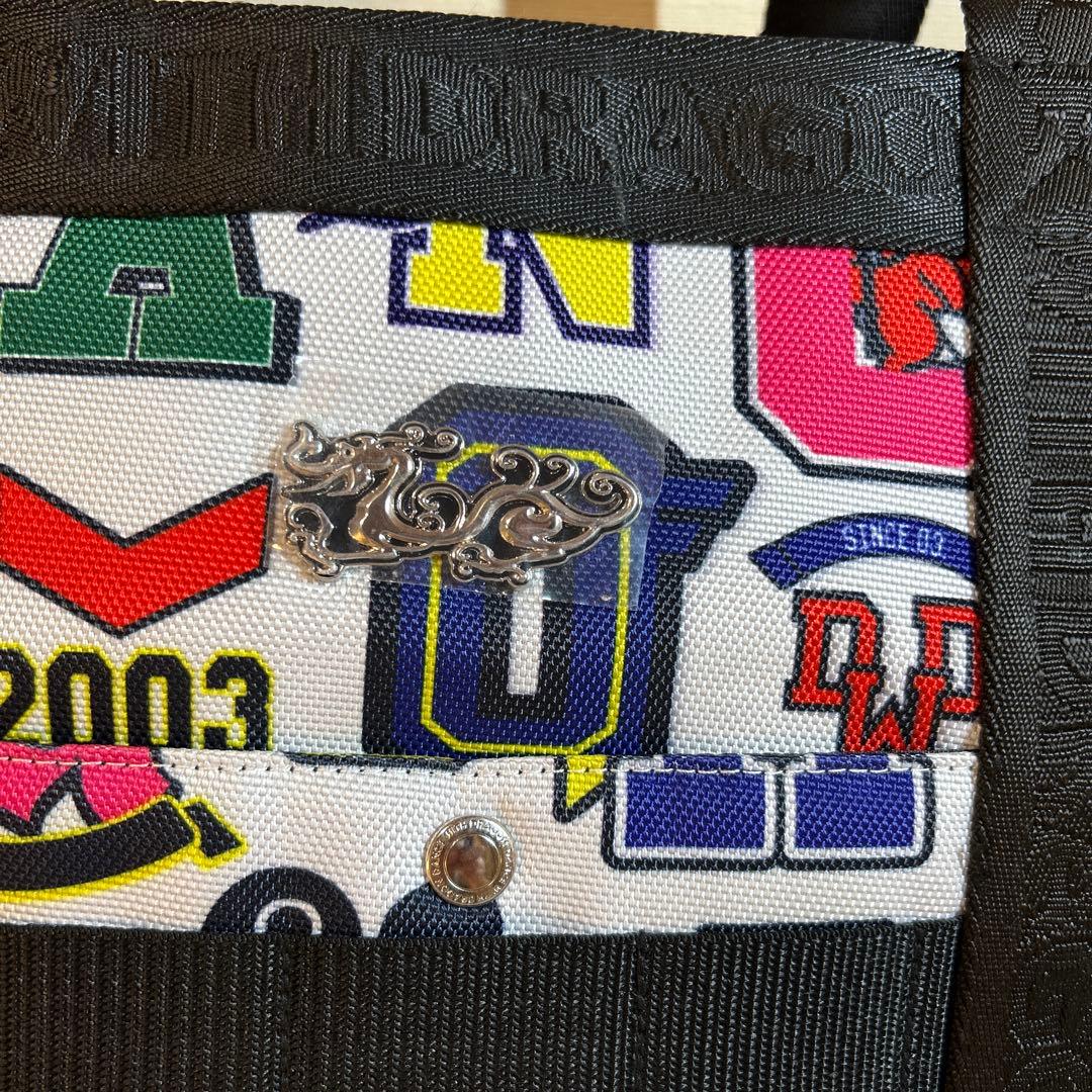 ダンスウィズドラゴン　バリスティックプリント　トートバッグ　ゴルフバッグ