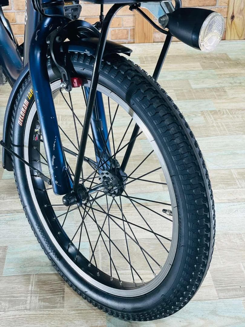 2019 王様 ネイビー ギュットアニーズ子供乗せ電動アシスト自転車 H1352