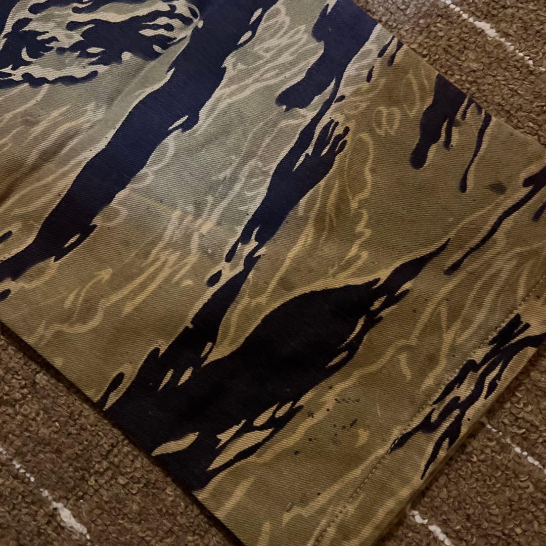 60年代　ベトナム戦　オリジナル　タイガーストライプ　タイガーカモ　パンツ