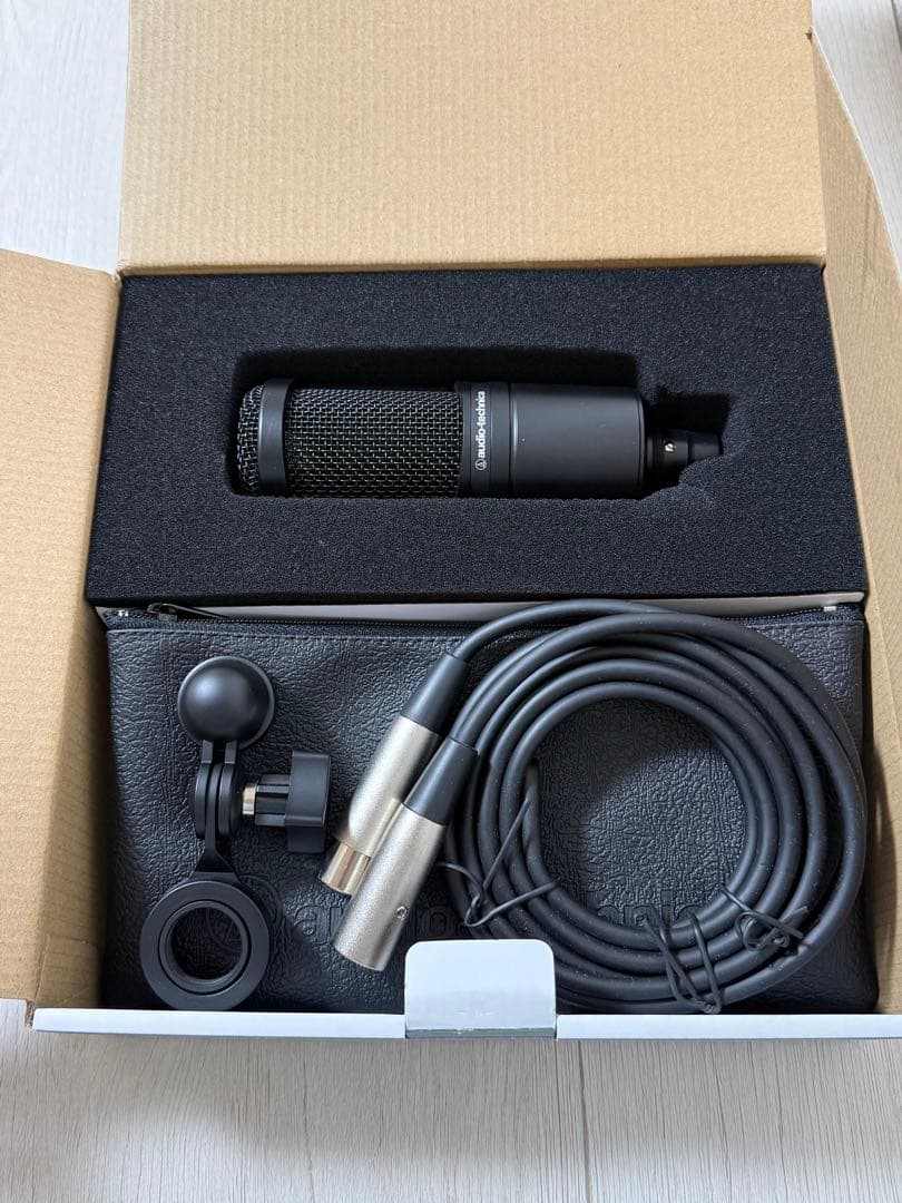 audio-technica AT2020 コンデンサーマイク