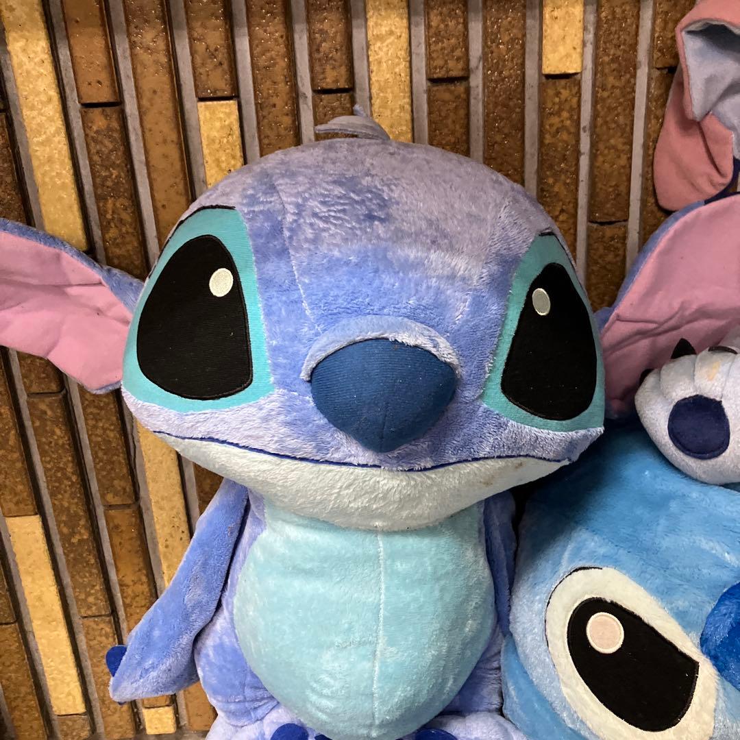 ディズニー スティッチ 超特大ぬいぐるみ まとめ売り 6点セット 玩具 人形