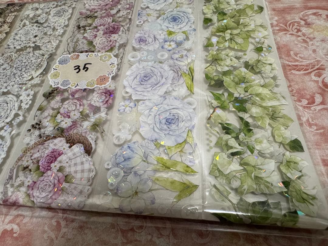 海外 PETテープ マスキングテープ 切り売りセット35