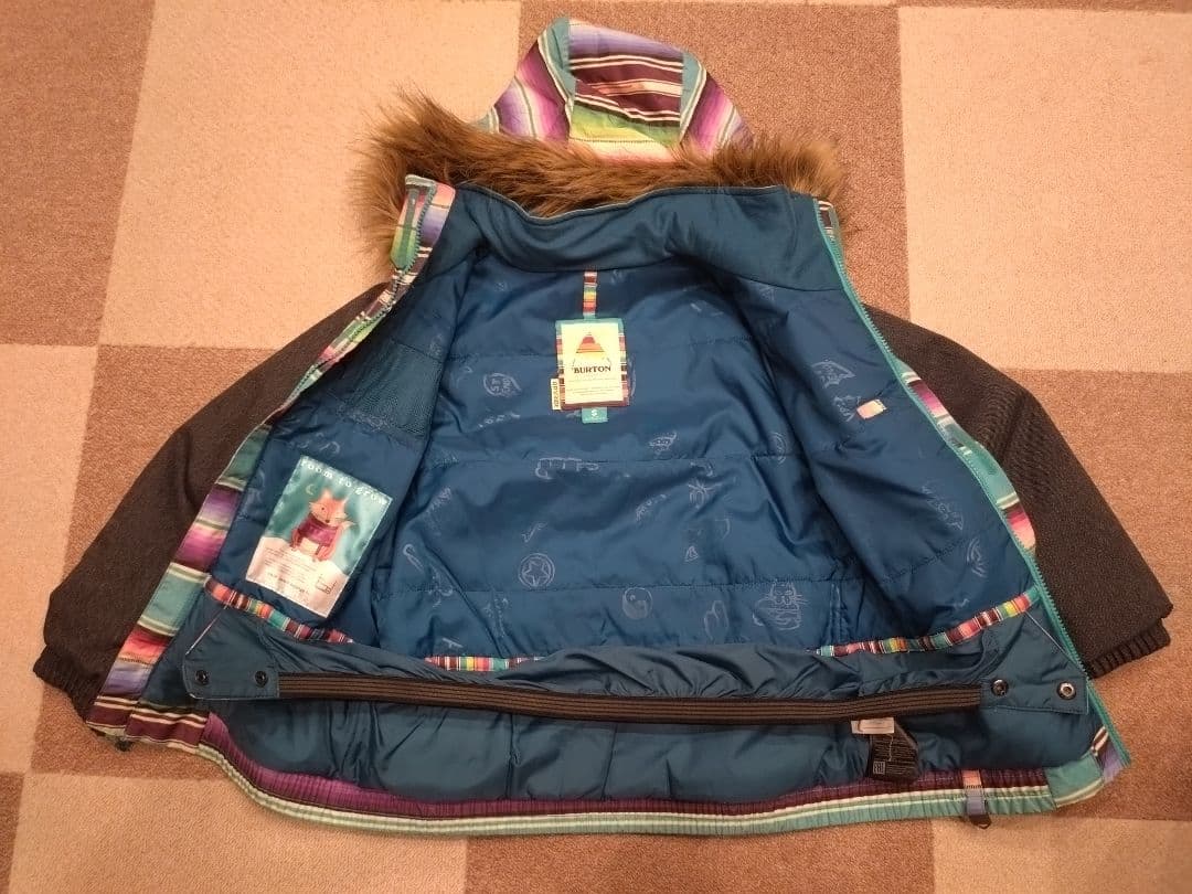 BURTON バートン　キッズウェア　上下セット　Sサイズ