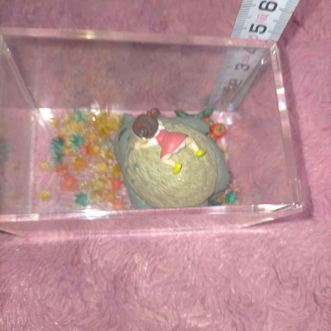 廃盤‼️となりのトトロ トトロ メイちゃん ミニチュアフィギュア 透明ケース付き
