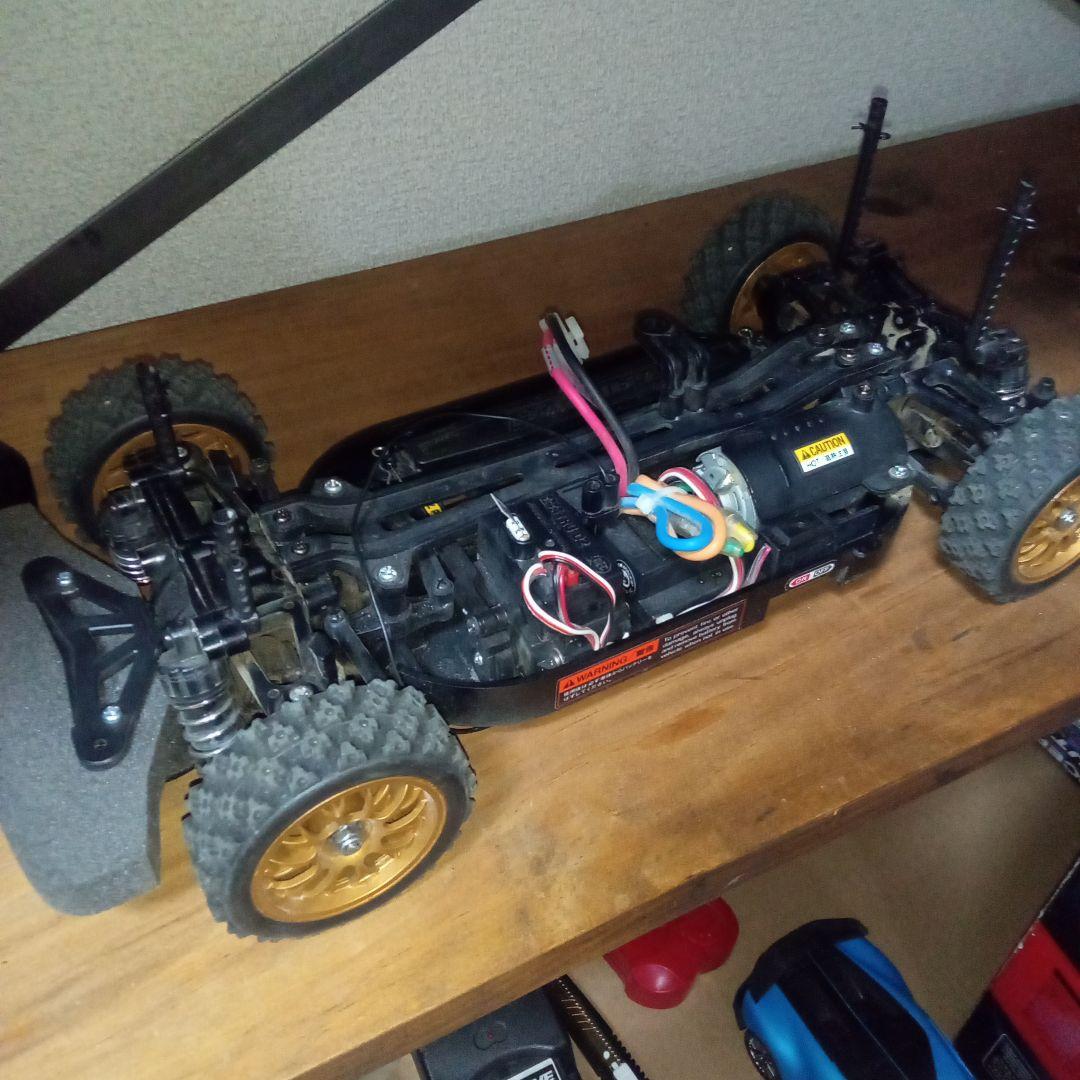 タミヤラジコン　TT01シャーシ　86ボディ　ほぼフルセット