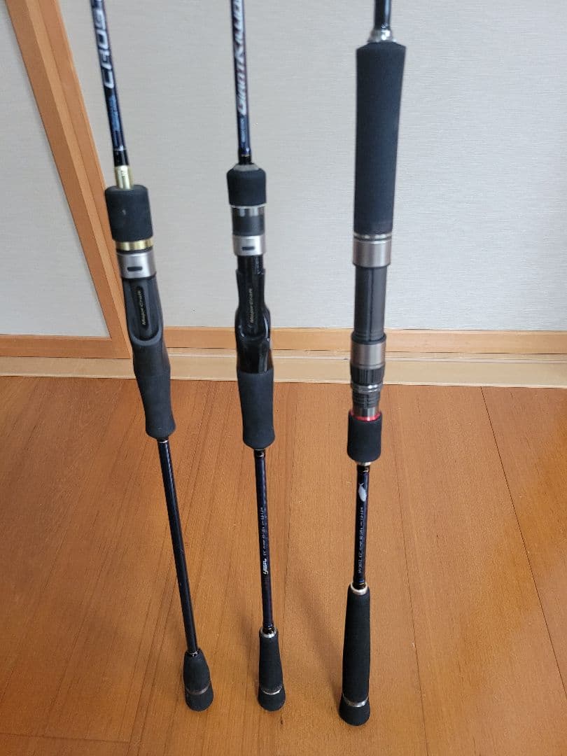 Major Craft ジギングロッド ３本