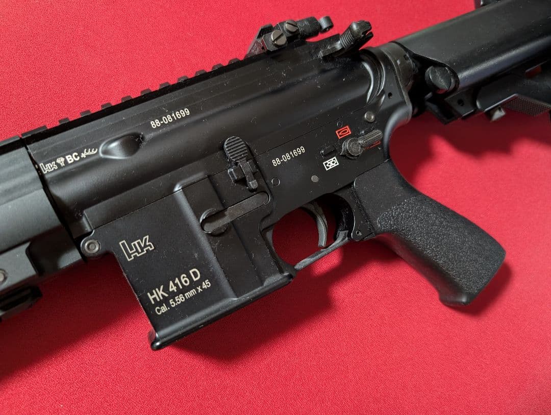 東京マルイ　HK416D デルタカスタム　ブラック　次世代電動ガン