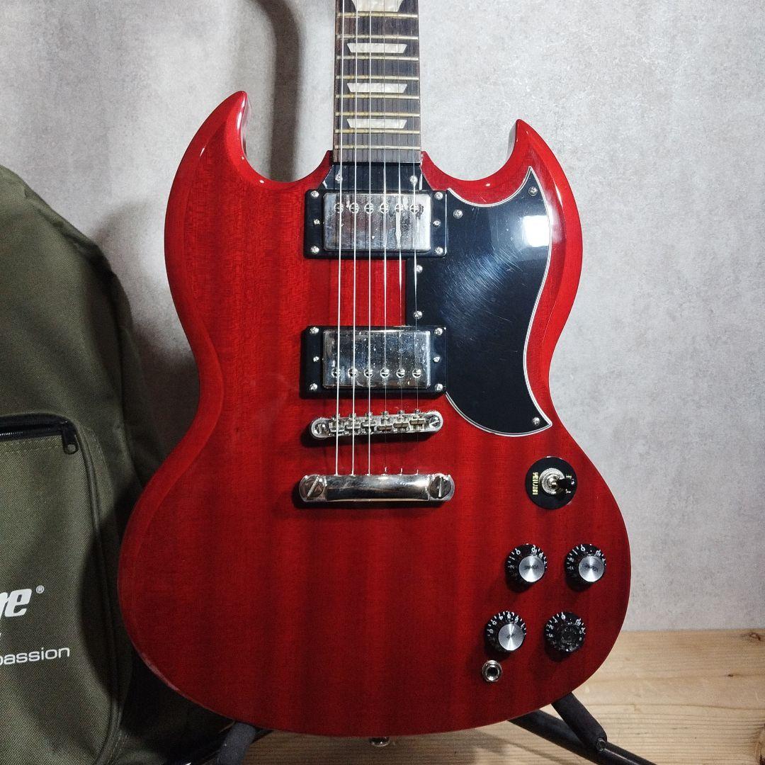 Epiphone SG PRO レッド【トーンシール剥がれ】