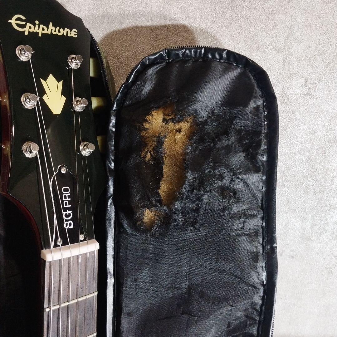 Epiphone SG PRO レッド【トーンシール剥がれ】