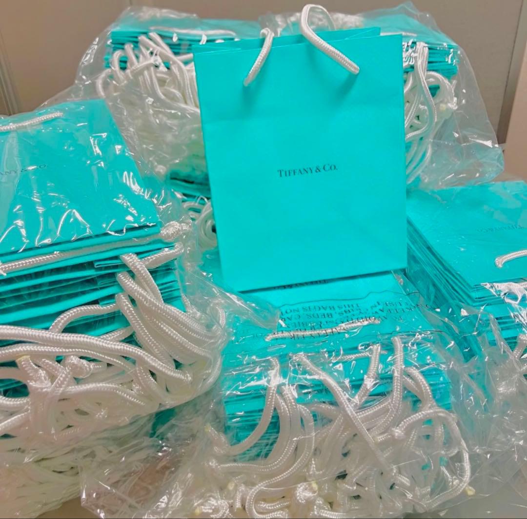 Tiffanyティファニー　ミニショッパー紙袋100枚