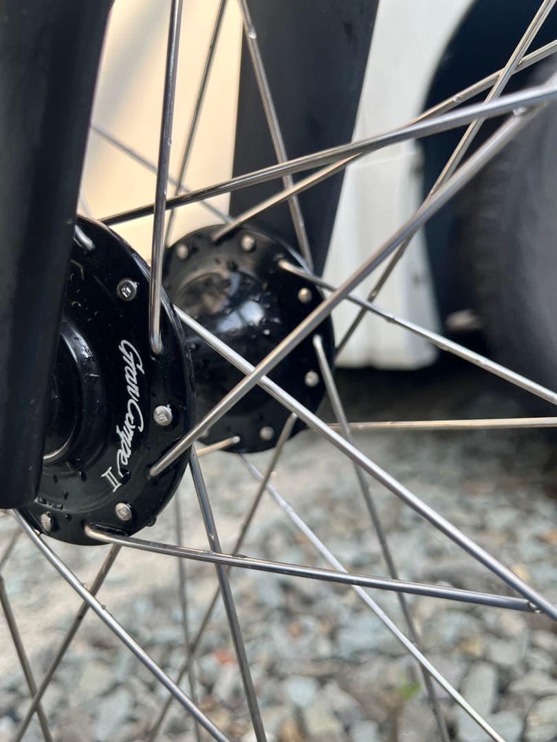 シングルスピードバイク ブラック 700C