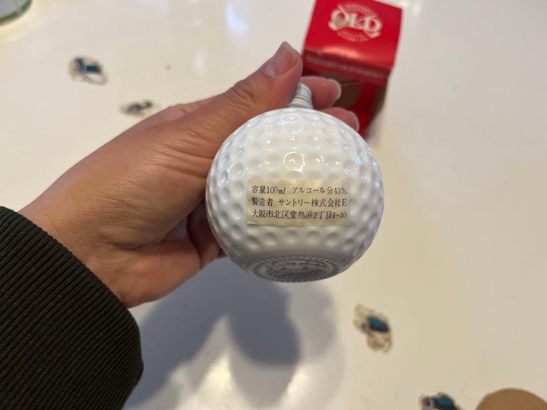 Suntory Old Whisky ウィスキー特級ゴルフボール型