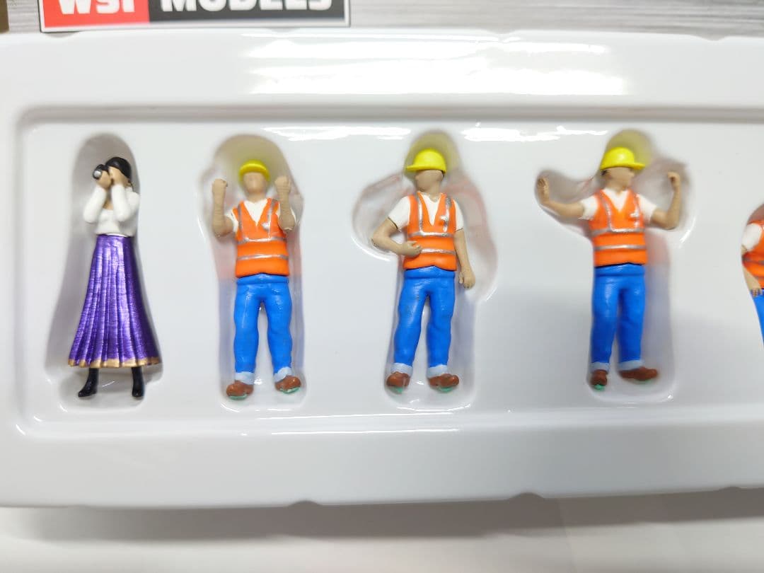 WSI　作業員　ミニチュア模型　1/50