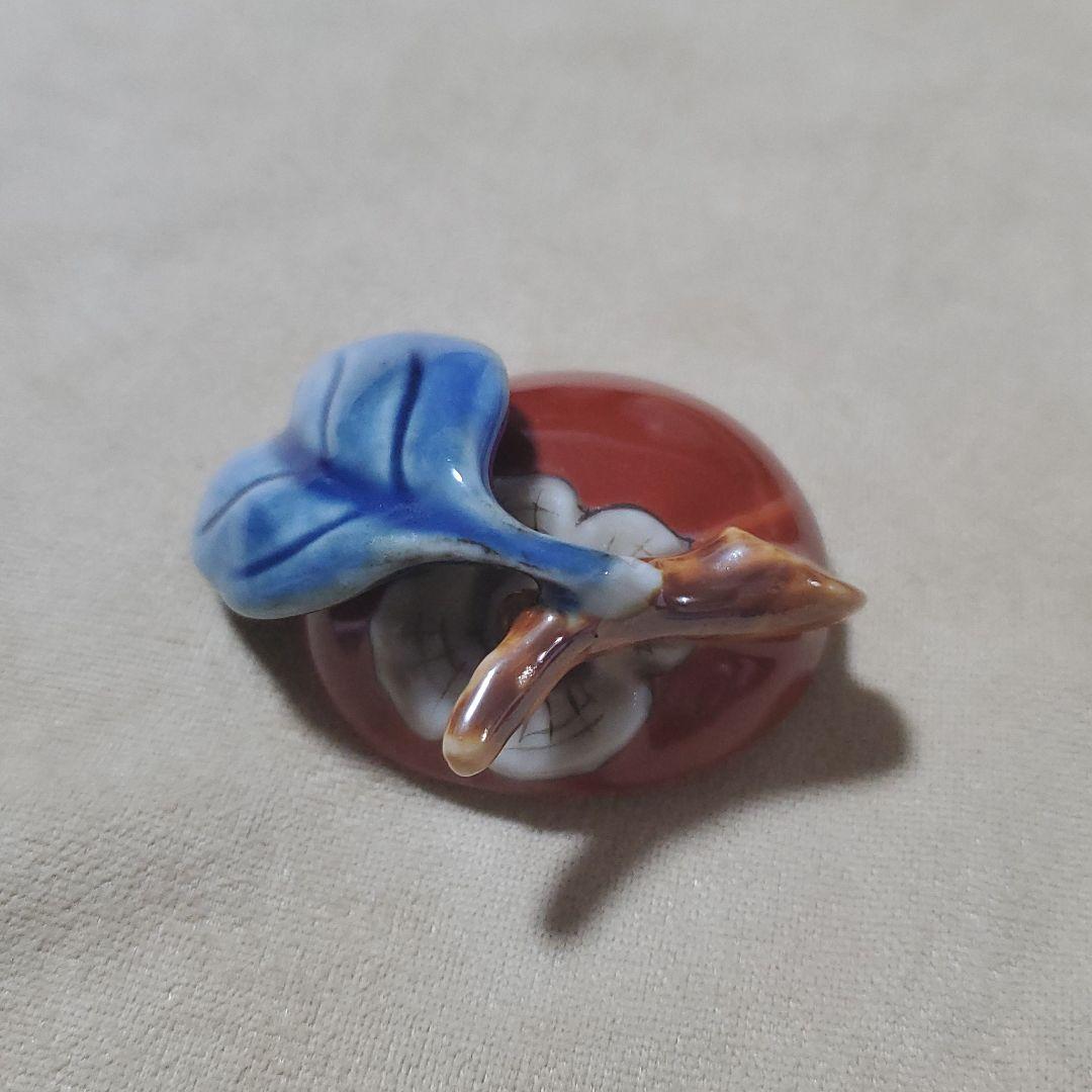 人間国宝　十二代　酒井田柿右衛門　帯留め