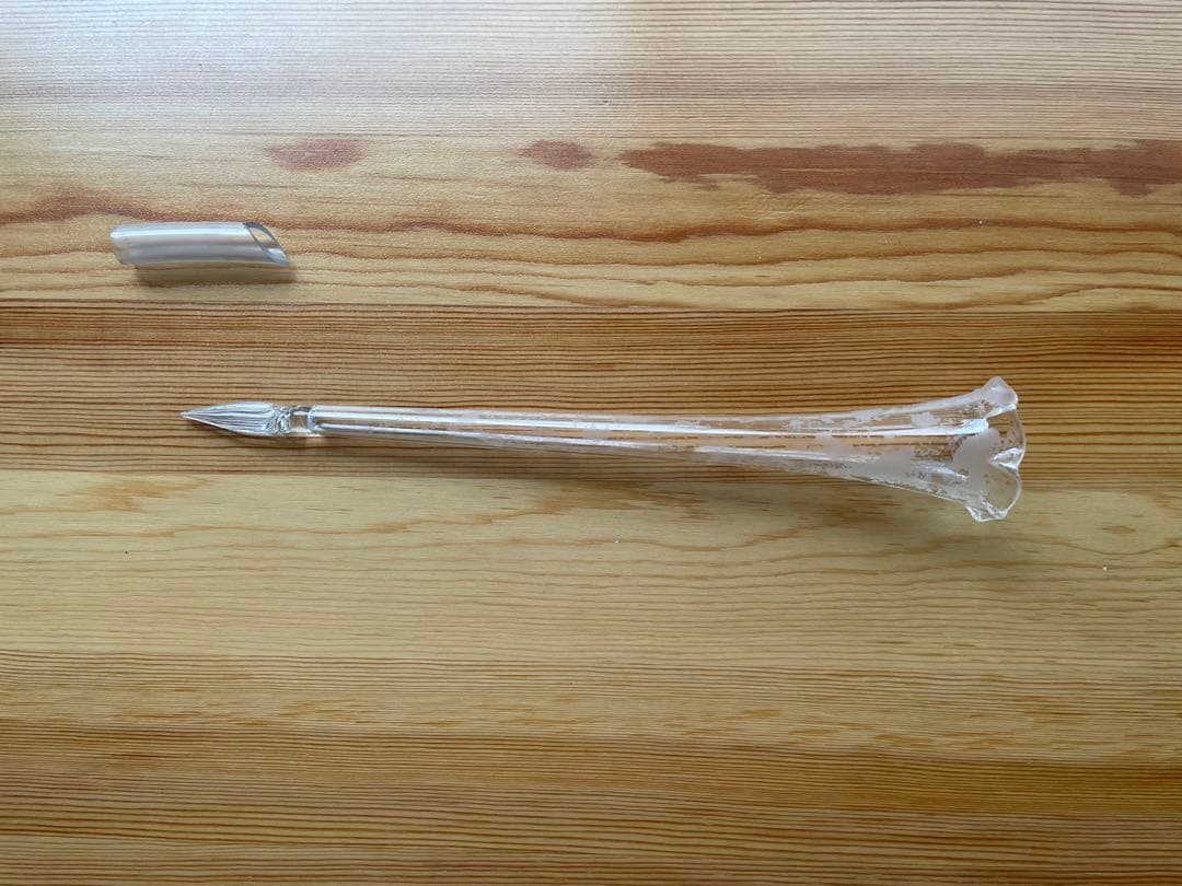 ガラスペン フラワーデザイン(ユリ)