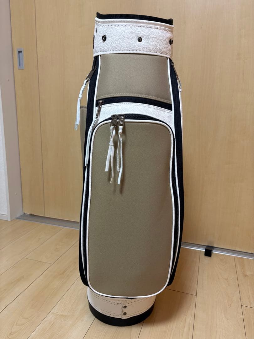 JONES キャディバッグ ホワイト/ベージュ