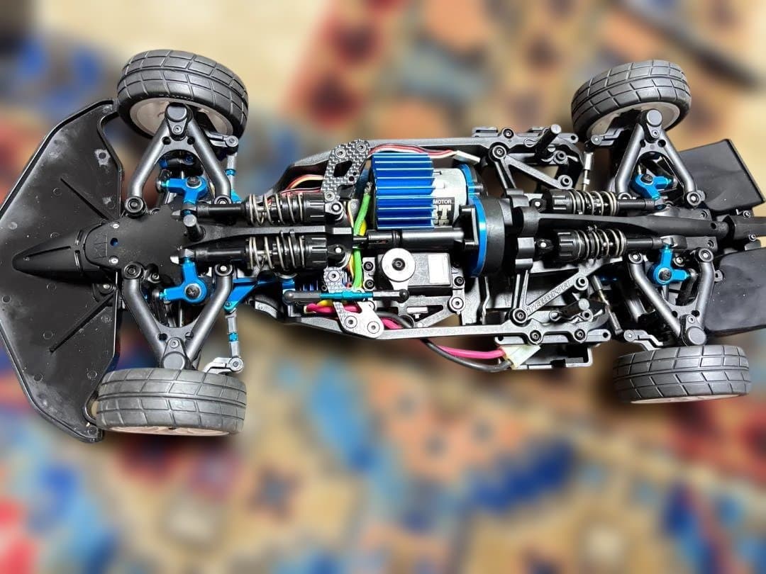 タミヤ 1/10 フォーミュラE GEN2 TC-01カスタムシャーシ 完成品