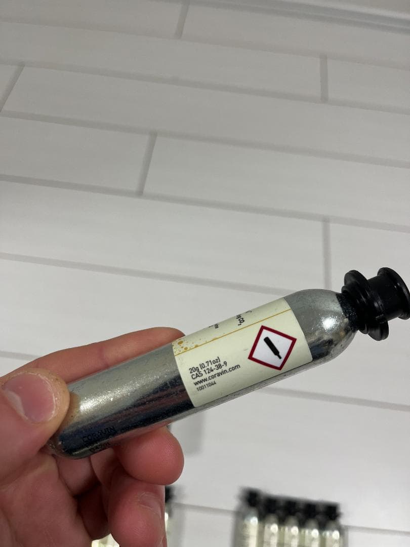 CORAVIN コラヴァン スパークリング用 炭酸ガスカプセル 未使用11本