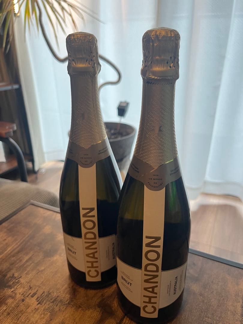 CHANDON BRUT スパークリングワイン 2本セット
