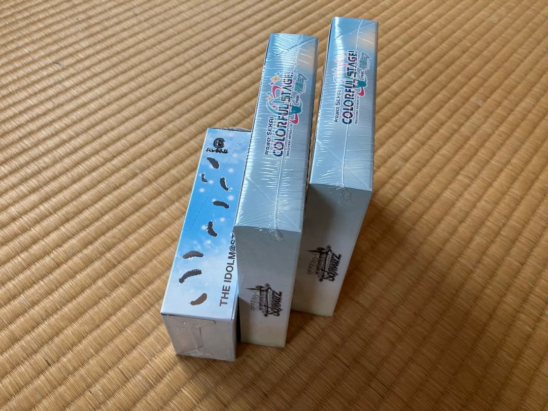 ヴァイスシュヴァルツ 　3BOXセット シュリンク付き・未開封