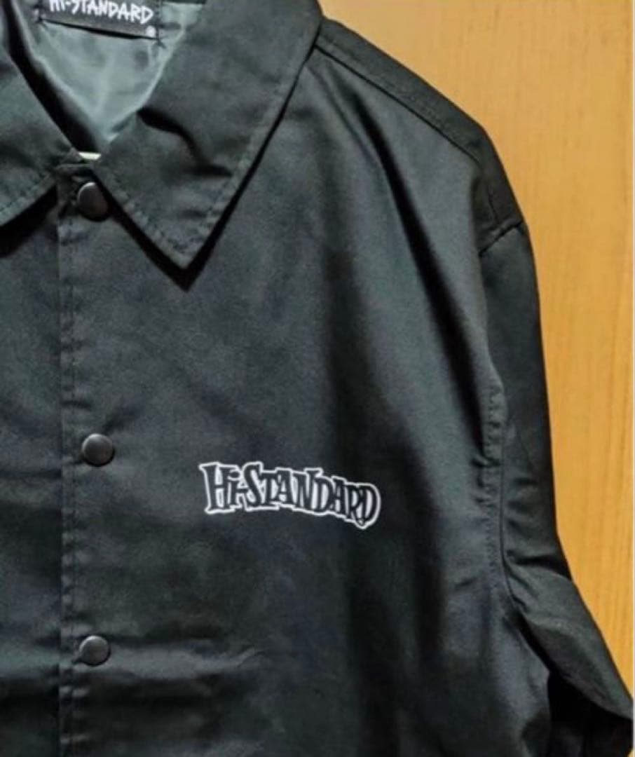 最安値！Hi-STANDARD 黒ロゴ　ナイロンジャケット　Lサイズ