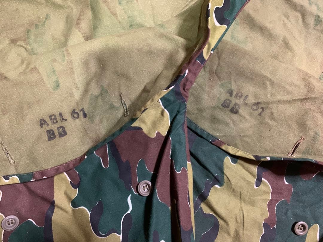 ベルギー軍　軍幕　テント　ジグソーカモ