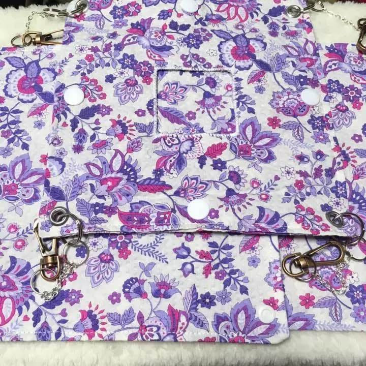 モモンガハウス(花柄No2)夏仕様  涼しい夏生地を使用❗️ 大サイズ