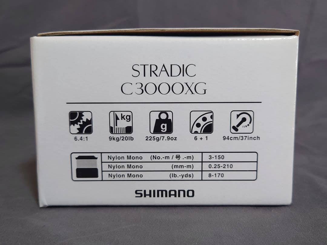 SHIMANO STRADIC C3000XG スピニングリールライン付き