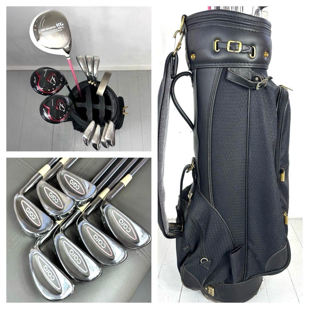 本格派 レディースゴルフクラブ 12本 フルセット ゴルフセット お試しセット