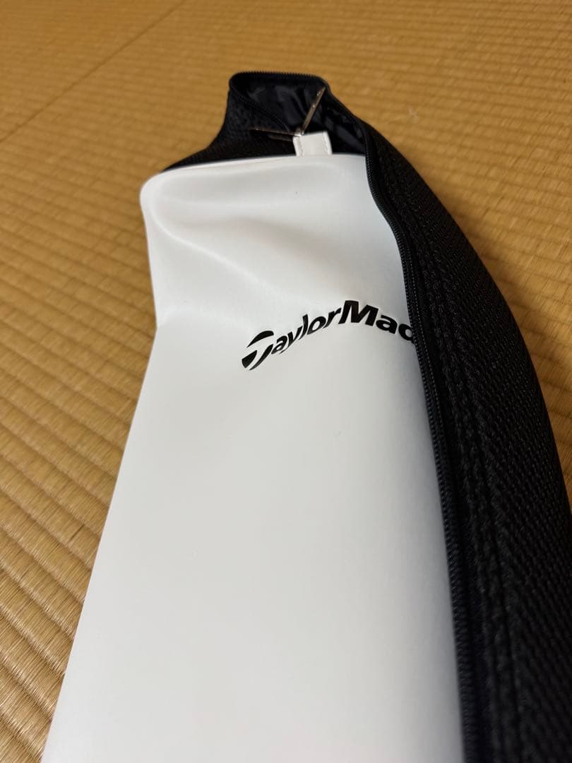 【新品・未使用】TaylorMade ホワイト キャディバッグ