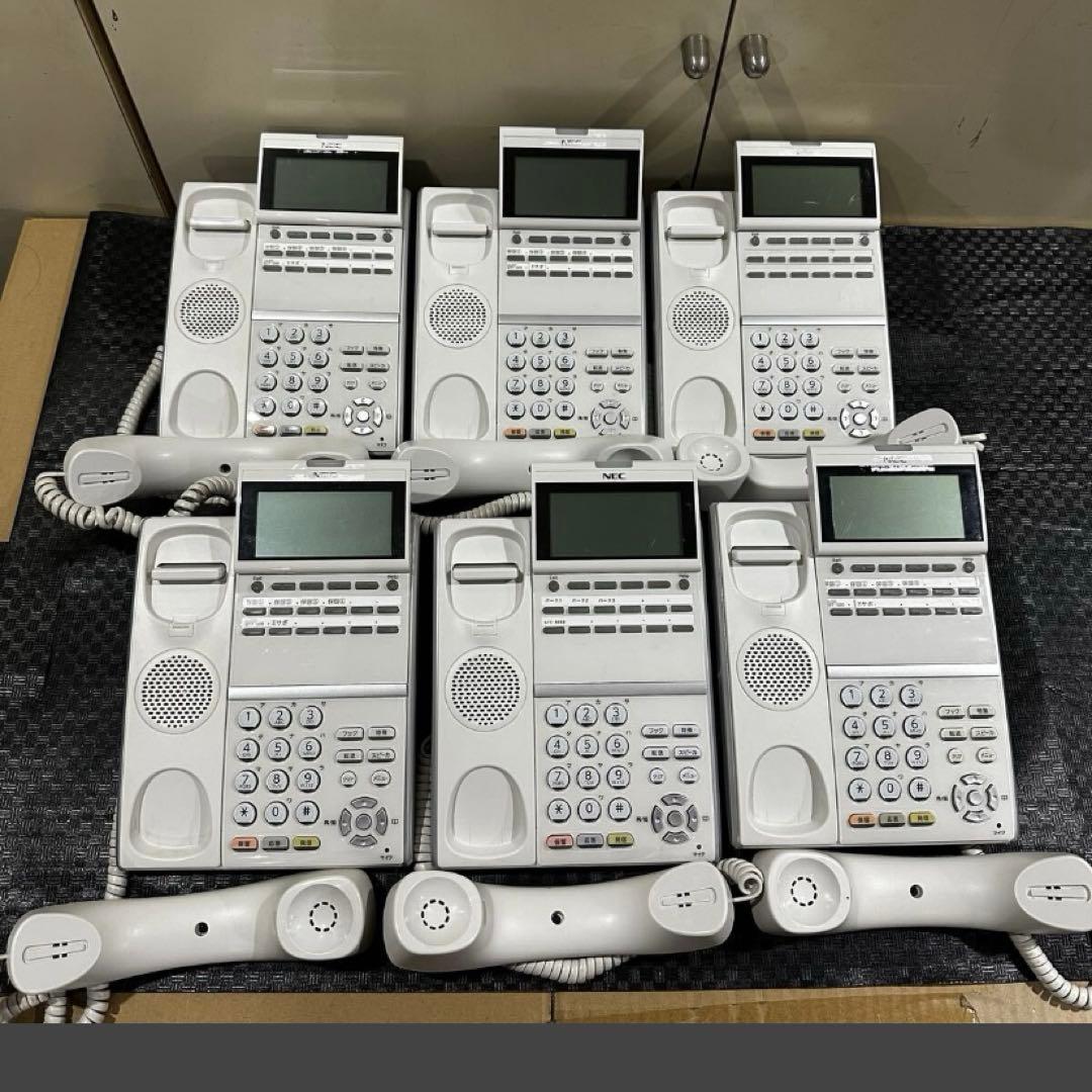 NEC Series ITZ-12D-2D(WH) ビジネスフォン※バラ売り可