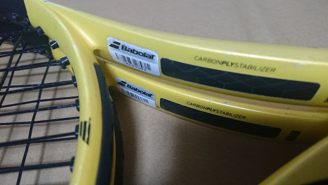 Babolat pure aero lite ピュアアエロライト G1 2本