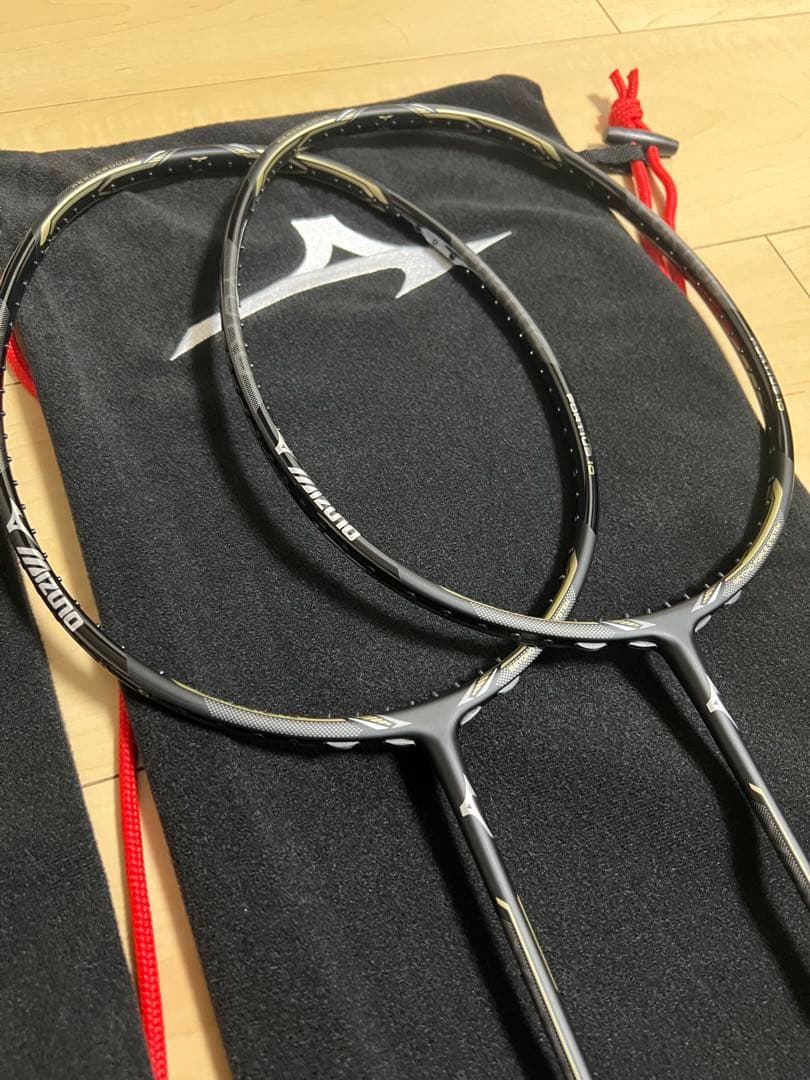 フォルティウス10 4U6 2本セット ミズノBDSS限定バドミントンラケット
