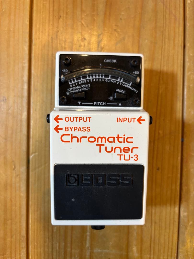 BOSS Chromatic Tuner TU3（本体のみ）