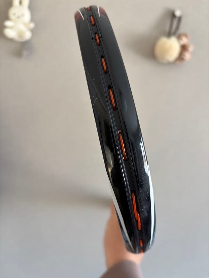 ソフトテニスラケット ヨネックス　ネクシーガ90s ホワイト/ブラック/レッド