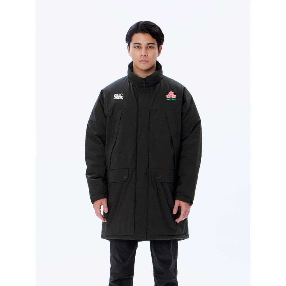 Canterbury 日本ラグビー 防寒ロングコート Lサイズ