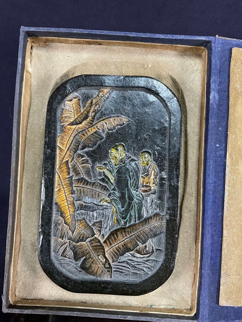 中国　古墨　「天啓元年　程君房製」