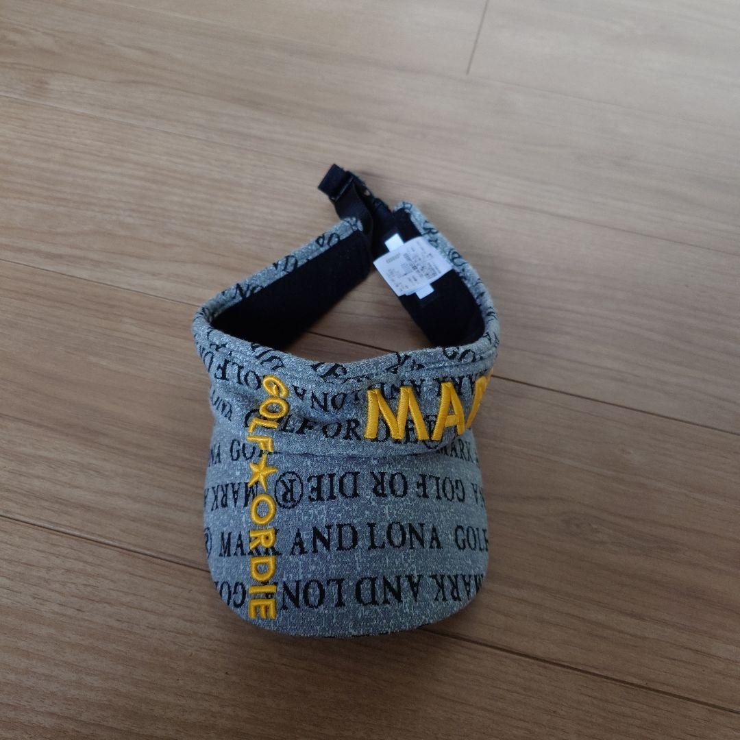 MARK & LONA バイザー グレー