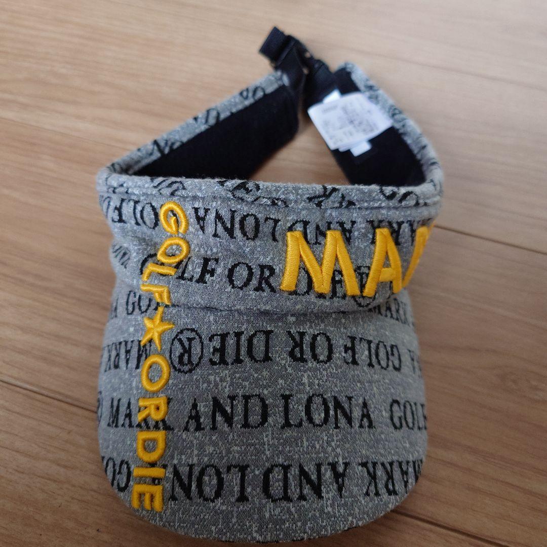 MARK & LONA バイザー グレー