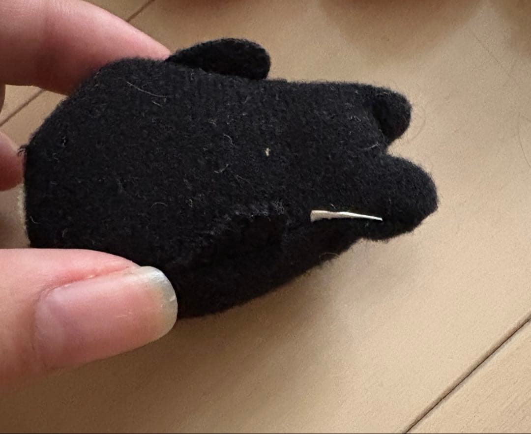 サンエックス　まめゴマ　十六茶　コラボ　ぬいぐるみキーホルダー　平成レトロ